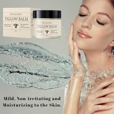 FRANDORA Beef Tallow and Honey Balm for Skin, All-Natural Moisturizer for Face and Body, Hydrating Grass-Fed Beef Tallow & Raw Wild Honey Blend - Image 7