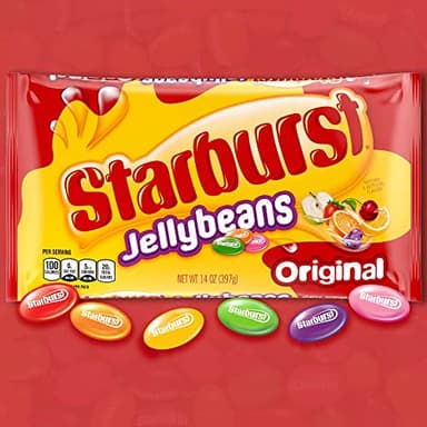 STARBURST Original Jelly Beans Chewy Candy, 14 oz Bag - Image 3