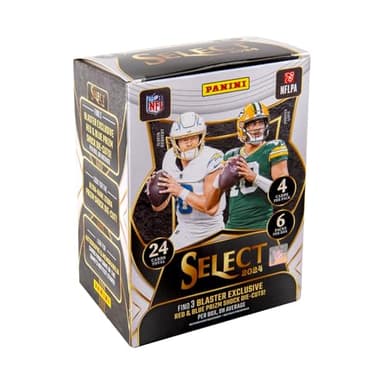 2024 Panini Select Football Trading Cards Blaster Box - Image 1
