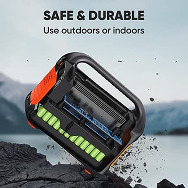 Jackery Portable Power Station Explorer 500, 518Wh Outdoor Solar Generator Mobile Lithium Battery Pack with 110V/500W AC Outlet for Home Use, Emergency Backup,Road Trip Camping (Solar Panel Optional) - Image 5