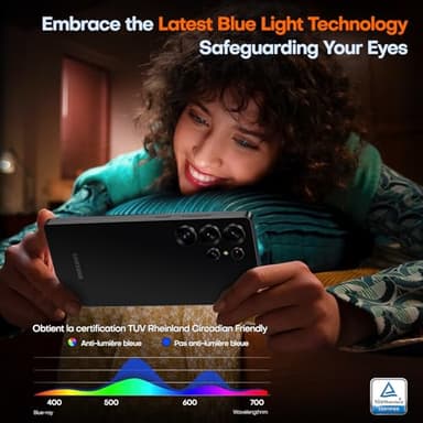 TOCOL for Samsung Galaxy S25 Ultra Screen Protector [9H Hardness] [Military Grade Shatterproof] HD Tempered Glass 2 Pack - Image 6