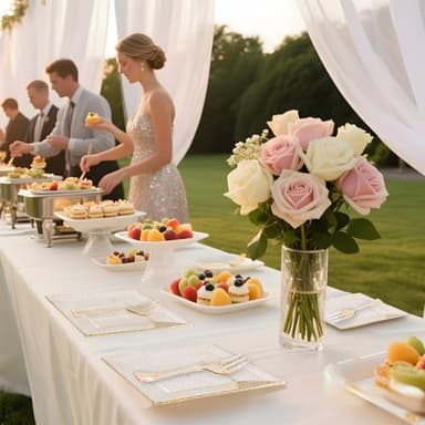 DaYammi 200Pcs Gold Dessert Plates Including 100Pcs Appetizer Plates 6",100Pcs Plastic Forks 5.7",Gold Glitter Plastic Square Plate for Party,Gold Salad Plate and Cake Forks for Wedding Birthday - Image 5