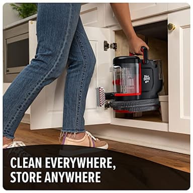 Dirt Devil Portable Spot Cleaner Machine for Carpet and Upholstery, Powerful Suction Spot Cleaning Machine with Versatile Tools, Pair with Dirt Devil Portable Spot Cleaner Solution - Image 5