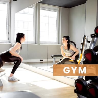 pertetey Home Gym Mirror, 48X24 Inch(3Pack) Wall Mounted Large Frameless Tempered Glass Mirror, Idea for Gym, Yoga, Bedroom, Dance Studio, Living Room - Image 2