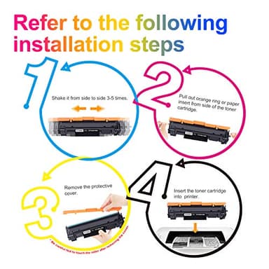 Uniwork 48A CF248A Toner Cartridges Compatible Toner Cartridge Replacement for HP 48A Toner Cartridge Black CF248A Compatible for Laserjet Pro M15w M29w M30w M31w MFP M28w M16w Printer Toner, 1 Pack - Image 5