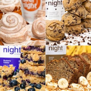 Oats Overnight Vegan Variety Pack - High Protein, High Fiber Breakfast Protein Shake - Gluten Free Oatmeal, Non GMO Protein Oatmeal - Banana Bread, Blueberry Cobbler & More (8 Pack + Shaker Bottle) - Image 8