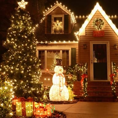 Cluster Lights Christmas 800 Led Fairy Lights 88FT Twinkle Lights with Remote 8 Modes String Lights Timer Plug in Firecracker Fairy Lights for Bedroom Outdoor Valentines Day Decorations,Warm White - Image 7