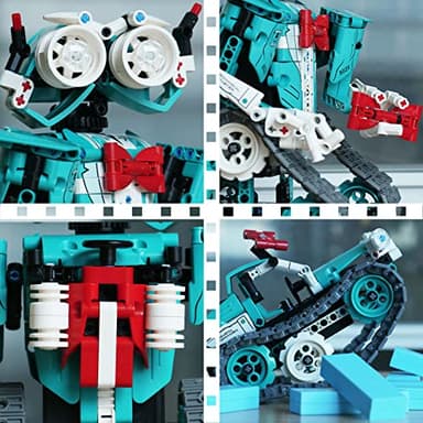 IQKidz APP/Remote Control STEM Building Kits for Kids Ages 8-12 - 3 in 1 RC Robot Car Toys, 440 Pcs Educational Science Projects, Gift Ideas for Boys Girls - Image 3
