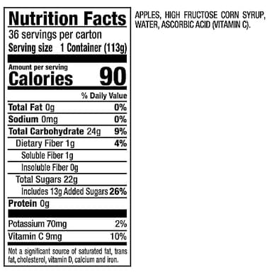Mott's Applesauce, 4 Oz Cups, 36 Count, No Artificial Flavors, Good Source Of Vitamin C, Nutritious Option For The Whole Family - Image 11