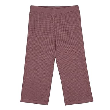 Gerber Baby Girls Toddler Sweater Knit Top and Cropped Pant Set, Pink, 18 Months - Image 2