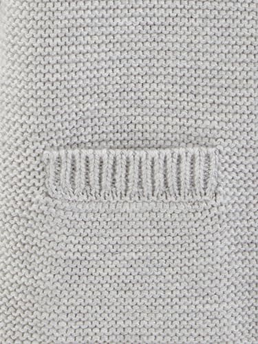 Simple Joys by Carter's Baby 2-Pack Neutral Knit Cardigan Sweaters, Grey, 12 Months - Image 2