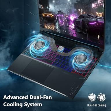 Acer Nitro V 16S AI Gaming Laptop | AMD Ryzen 7 260 Processor | NVIDIA GeForce RTX 5060 Laptop GPU (572 AI Tops) | 16" WUXGA IPS 180Hz Display | 32GB DDR5 | 1TB Gen 4 SSD | Wi-Fi 6 | ANV16S-41-R2AJ - Image 8