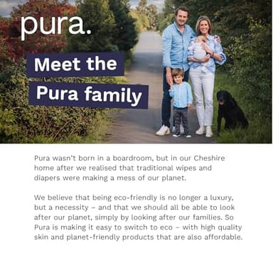 Pura Size 5 Eco-Friendly Diapers (24-35 lbs) Totally Chlorine Free (TCF), Hypoallergenic, Soft Organic Cotton, Sustainable, up to 12 Hours Leak Protection, Allergy UK, 6 Packs of 20 (120 Diapers) - Image 8