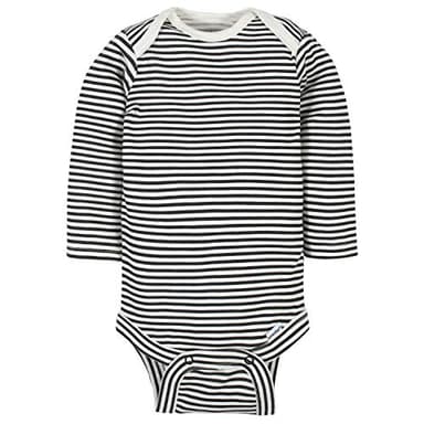 Gerber Baby Boys' 6-Pack Long-Sleeve Onesies Bodysuit, Jungle Blue, 6-9 Months - Image 5