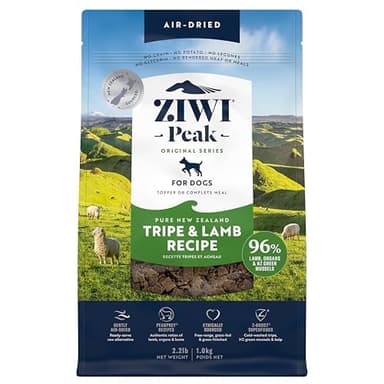 ZIWI Peak Air-Dried Dog Food – Tripe & Lamb - All Natural, High Protein, Grain Free, Limited Ingredient w/ Superfoods (35.2oz) - Image 1