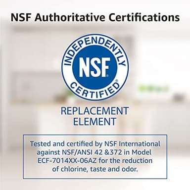 Overbest NSF Certified Pitcher Water Filter, Replacement for Brita® Pitchers and Dispensers, Brita® Classic 35557, OB03, Mavea® 107007, and More, Includes 6 Filters - Image 4