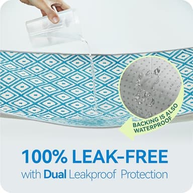 Washable Pee Pads for Dogs - 2 Pack Extra Thick Reusable Puppy Pads with Super Absorbency, Waterproof & Non-Slip Dog Pee Pads for Potty Training , Whelping , Playpen , Crate , Prevents Leakage 18"x24" - Image 5