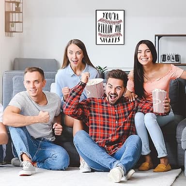 You're Killin Me Smalls - Funny Wall Art, Modern Baseball Sarcastic Wall Decor, Ideal Humorous Wall Print For Home Decor, Office Decor, Decor, Living Room Decor, Garage Decor Unframed - 8x10" - Image 5