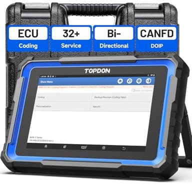 TOPDON Phoenix Nano, 2025 New Bidirectional Scan Tool, ECU Coding Tool, FCA AutoAuth, CAN FD/DoIP Protocols, 32+ Special Functions, Full System Diagnostic, Free Updates for 2 Years - Image 1