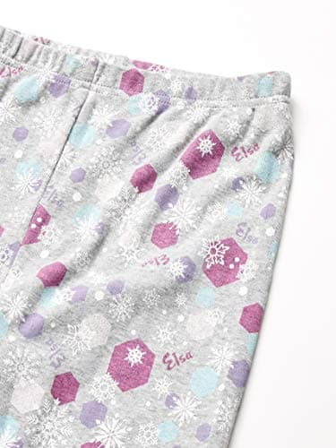 Amazon Brand - Spotted Zebra Girls' Disney Star Wars Marvel Frozen Princess Snug-Fit Cotton Pajamas Sleepwear Sets, 3-Piece Frozen Elsa Powers, Large - Image 4