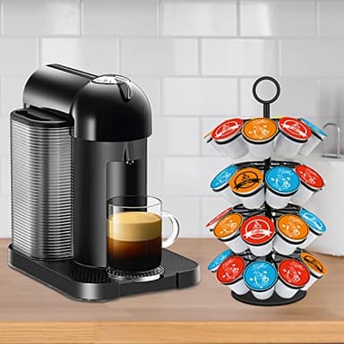 SHURFFY Coffee Pod Carousel Holder Organizer Compatible with 36 Cup Pods - Image 5