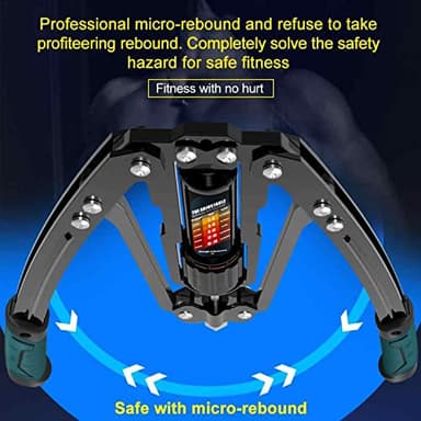 EAST MOUNT Twister Arm Exerciser - Adjustable 22-440lbs Hydraulic Power, Home Chest Expander, Shoulder Muscle Training Fitness Equipment, Arm Enhanced Exercise Strengthener. - Image 5