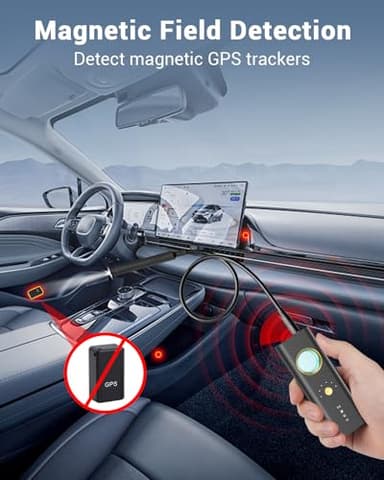 Hidden Camera Detectors,2025 New Camera Finder, Bug Detector, 5 Levels Sensitivity,4 Professional Modes for Bathroom,Office,Car,Hotel,Airbnb - Image 3