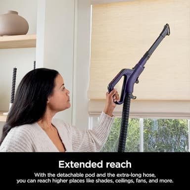 Shark POWERDETECT Upright Vacuum Cleaner with HEPA Filter, Heavy Duty Vacuum with Powerful Suction for Pet Hair Pickup, DuoClean Technology, Powered Lift-Away, Ideal for Carpets & Hardfloors, AZ4002 - Image 11