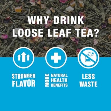 Tiesta Tea - Fruity Paradise, Loose Leaf, Strawberry Pineapple Green Tea, Premium Blend, Medium Caffeinated Green, Make Hot or Iced & Brews Up to 50 Cups, 4oz Refillable Tin - Image 7