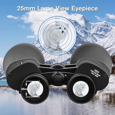 Hipimvp 15x70 Giant Astronomy Binoculars for Adults High Powered Long Distance Viewing Multi-Coated Optics for Bird Watching Stargazing - Image 3