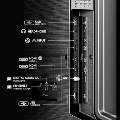 Hisense 65" E6 Cinema Series QLED 4K UHD Smart Fire TV (65E6QF, 2025 Model) - QLED, AI Light Sensor, Dolby Vision · Atmos, Voice Remote with Alexa, Motion Rate 120, HDR 10+ Adaptive, Game Mode Plus - Image 13