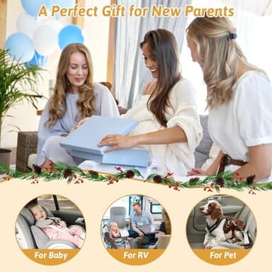 Wkzay Baby Car Camera for Backseat – HD 1080P, 150° Wide Angle, Night Vision, Easy Installation, Adjustable LED Light, 4.3” LCD Display, Anti-Glare - Image 9