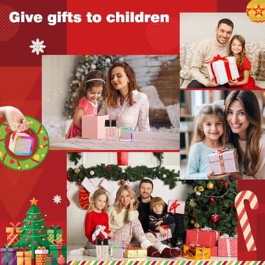 Mini Karaoke Machine for Kids Adults,Portable Bluetooth Speaker, 1-2 Wireless Microphones with Fun Voice Changing Function-Toys for 5 6 7 8 9 10 Year Old Girl Boys Birthday Gifts Ideas - Image 7