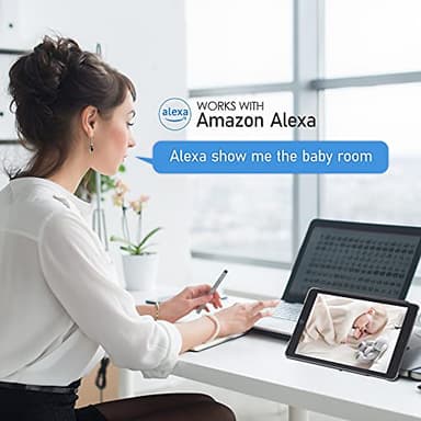 LaView Security Cameras 4pcs, Home Security Camera Indoor 1080P, Wi-Fi Cameras Wired for Pet, Motion Detection, Two-Way Audio, Night Vision, Phone App, Works with Alexa, iOS & Android & Web Access - Image 9