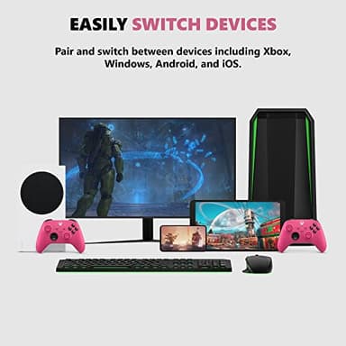Xbox Core Wireless Controller – Deep Pink (Renewed Premium) - Image 6