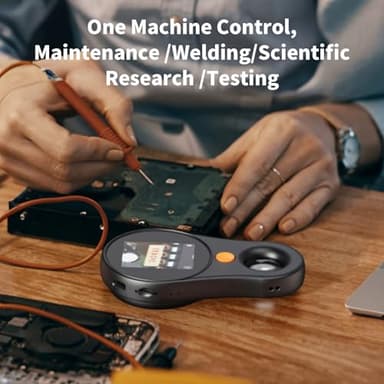 Microscope for Adult-2.0 Inch IPS Screen 100X Pocket Microscope, 3-Level Adjustable LED Lights Portable Handheld Mini Microscope,USB Connection to PC - Image 8