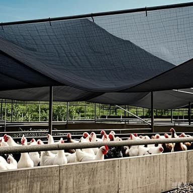 winemana Black Shade Cloth 40%, 30x50 FT Mesh Tarp - Garden Shade for Greenhouse, Patio, Vegetables, Plants Cover and Chicken Coops, Sun Shade Net for Outdoor Protection with Reinforced Grommets - Image 6