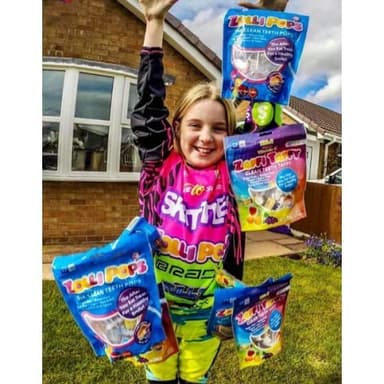 Zollipops Halloween Clean Teeth Zaffi Taffy, Natural Fruit, 10 Oz - Image 5