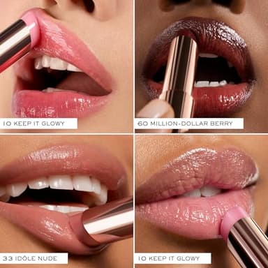 Lancôme Lip Idôle Squalane - 12 Butterglow Hydrating Lip Balm - Instant Shine & Lasting Hydration - 10 KEEP IT GLOWY (Sheer Pink) - Image 8