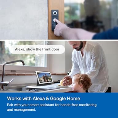 Tapo by TP-Link Smart Video Doorbell Camera with Chime, Battery or Wired, 2K QHD Color Night Vison, No Monthly Fee, 180° Ultra-Wide Head-to-Toe View, Ring Call, Free AI Detection, Local Storage (D225) - Image 11