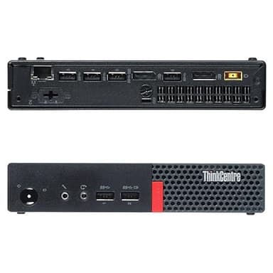 Lenovo ThinkCentre M710Q Tiny PC Desktop Computer with 21.5" FHD Monitor, Core i3-6100T 3.2GHz, 16GB RAM, 256GB SSD, Speaker, Keyboard and Mouse, USB WiFi, Windows 10 Pro(Renewed) - Image 2
