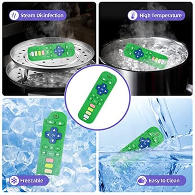 Chuya Remote Teethers Silicone Baby Teething Toys TV Remote Teether Toy - Image 5