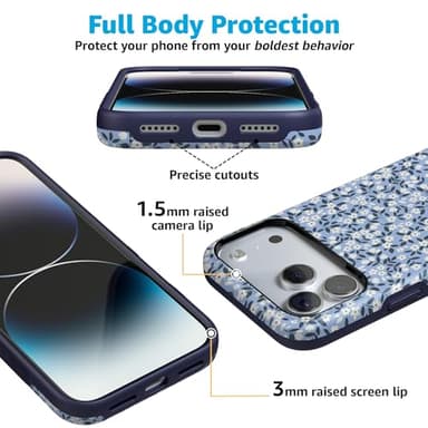 Casely iPhone 17 Pro Case | Picking Daisies | Cottagecore | Compatible with MagSafe | Bold Protective Design - Image 6