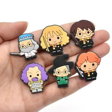 IVASKY 30 PCS Cute Cartoon Anime Shoe Charms for Kids Boys Girls Men Women PVC Wristband Sandals Clog Accessories Party Favors Pins and Decoration - Image 6