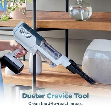 Shark Clean & Empty Cordless Stick Vacuum – Lightweight Cordless Vacuum with Auto-Empty System, HEPA Filter, Portable, Rechargeable, Exclusive Motorized Hand Tool for Pet Hair, BU3523 - Image 10