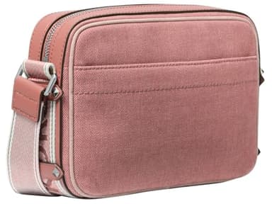 Michael Kors Maeve Large Pocket Crossbody Bag, Silver-Tone Hardware/Rose Multi - Image 3