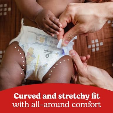 Huggies Size 1 Diapers, Little Snugglers Diapers, Size 1 (8-14 lbs), 198 Count (6 Packs of 33), Packaging May Vary - Image 12