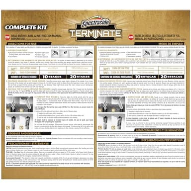 Spectracide Terminate Termite Detection & Killing Stakes, Kills Foraging Termites, Detects Termite Activity, 15 Count - Image 10