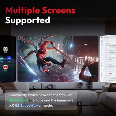 VITURE Pro Neckband, Official Partner of PSPlay, Multi-screen/3DoF/Smooth Follow/Ambient Mode, 3D Player, AI Assistant, Almost Wireless Freedom for Gaming & Streaming, 12GB+256GB - Image 6