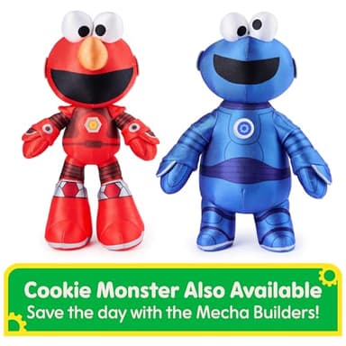 GUND Sesame Street Official Mecha Builder Elmo Plush, Stuffed Animal for Ages 1 and Up, 13" - Image 8